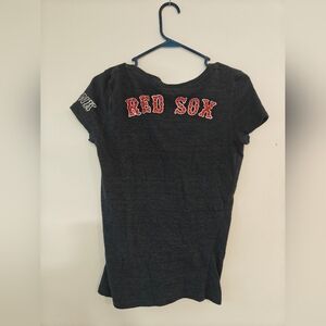 Vtg PINK Victoria's Secret Boston Red Sox Rhinestone Women's MLB Top Size Large